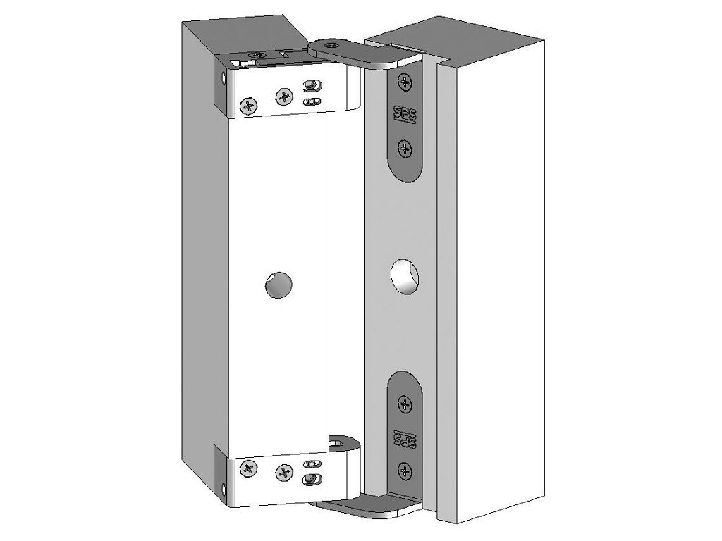Cerniera Invisibile Cab-R Regolabile 3d per Porta a Filo varie finiture |  Sfs-Intec - immagine 9